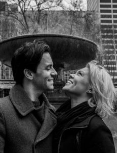 Clyde Alves and Robyn Hurder
