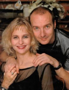 Midge Ure and Sheridan Forbes