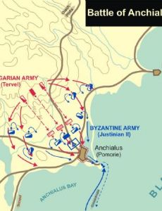 Battle of Anchialus (708)