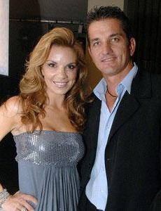 Joost van der Westhuizen and Amor Vittone