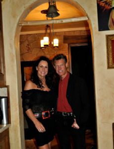 Randy Travis and Mary Beougher