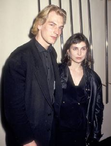 Julian Sands and Evgenia Citkowitz