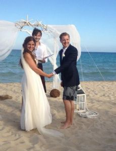 Christian Brassington and Jennie Fava