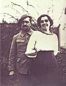 Madeleine Pagès (Professor) and Guillaume Apollinaire