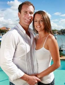 Wayne Carey and Kate Neilson