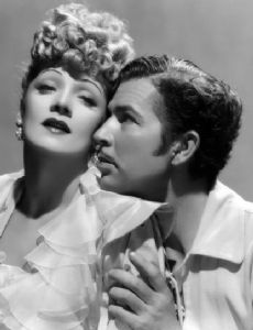 Marlene Dietrich and Bruce Cabot