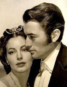 Ava Gardner and Gregory Peck