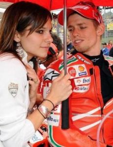 Casey Stoner and Adriana Stoner