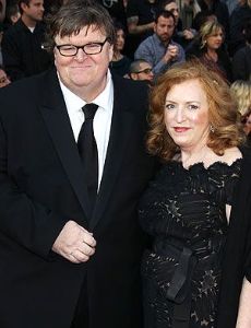 Michael Moore and Kathleen Glynn