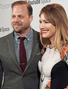 Candice Hutchings and James Aita