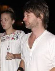 Thom Yorke and Rachel Owen