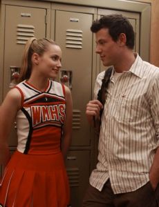 Cory Monteith and Dianna Agron