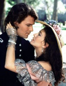 Patrick Swayze and Lesley-Anne Down