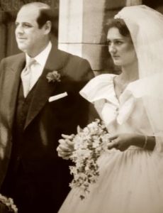 Nicholas Soames and Catherine Soames