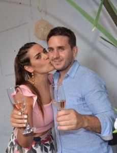 Micaela Vázquez and Federico Larroca