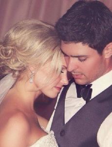 Angela Weber and Carey Price