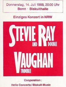Stevie Ray Vaughan And Double Trouble