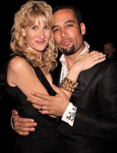 Laura Dern and Ben Harper