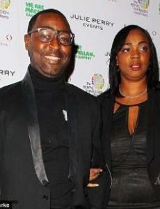 Andy Cole and Shirley Dewar