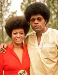 Clarence Williams III and Gloria Foster