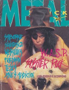 Metal Shock Magazine [Italy] (March 1989)