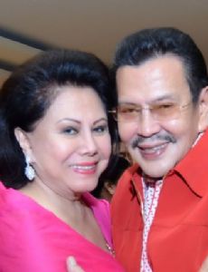 Joseph Estrada and Luisa Pimentel