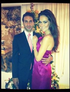 Priscila Machado and Giuliano Locanto