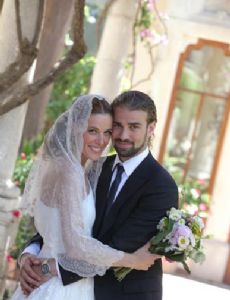 Raquel Sánchez-Silva and Mario Biondo