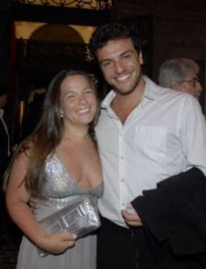 Rodrigo Lombardi and Betty Baumgarten
