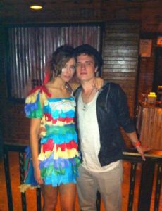 Josh Hutcherson and Rochella Danishei