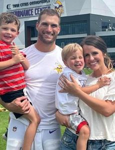 Kirk Cousins and Julie Cousins