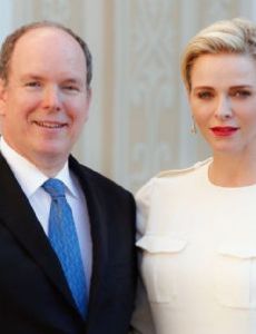 Prince Albert II and Charlene Wittstock