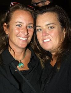 Rosie O'Donnell and Tracy Kachtick-Anders