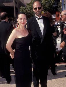 Barbara Hershey and Stephen Douglas