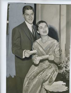 Sir Paul Getty K.B.E. and Abigail Harris