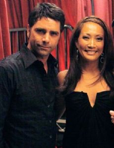 John Stamos and Carrie Ann Inaba