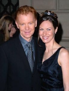 Margaret Buckley and David Caruso