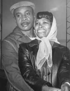 Sonny Liston and Geraldine Liston