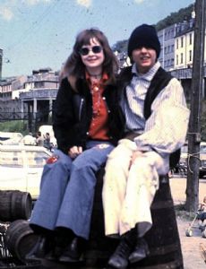 Jack Wild and Gaynor Jones