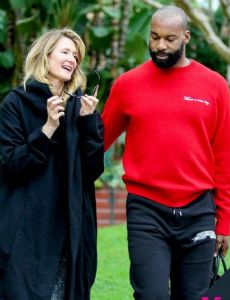 Laura Dern and Baron Davis