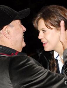 Hector Babenco and Barbara Paz