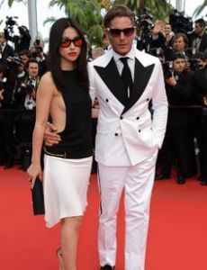 Zhu Zhu and Lapo Elkann