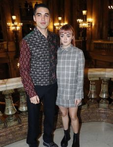 Maisie Williams and Reuben Selby