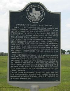 Joseph Newman (Texas settler)
