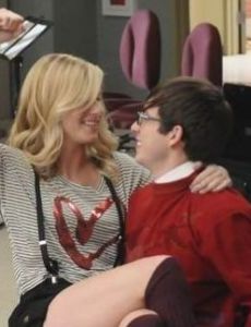 Kevin McHale and Heather Morris