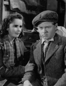 Mickey Rooney and Elizabeth Taylor