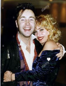 Brix Smith and Nigel Kennedy