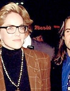 Sharon Stone and Christopher Peters