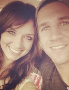 Kirsten Simoneau and Brandon Perkins