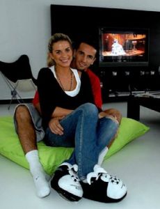 Tomáš Sivok and Michaela Šachlová
